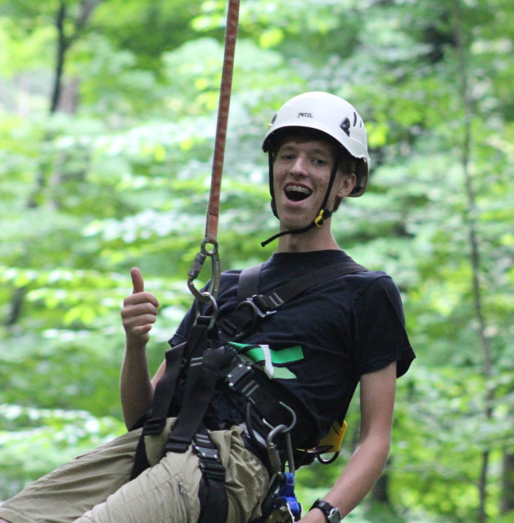 Michael On Zipline